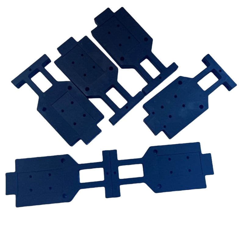 Transport guide rail support frame